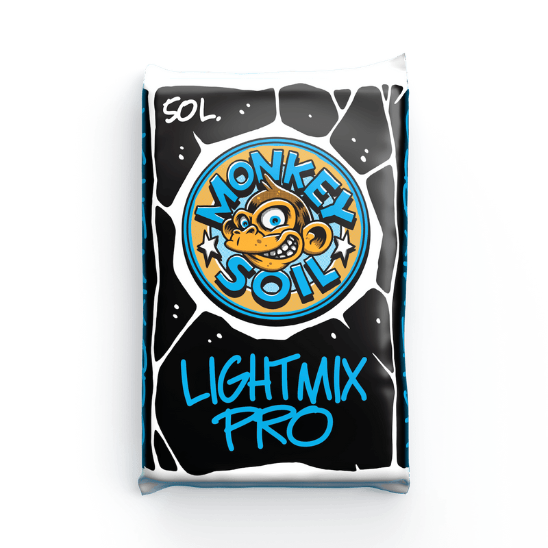 Sac de 50 litres de substrat Monkey Soil Light Mix Pro.