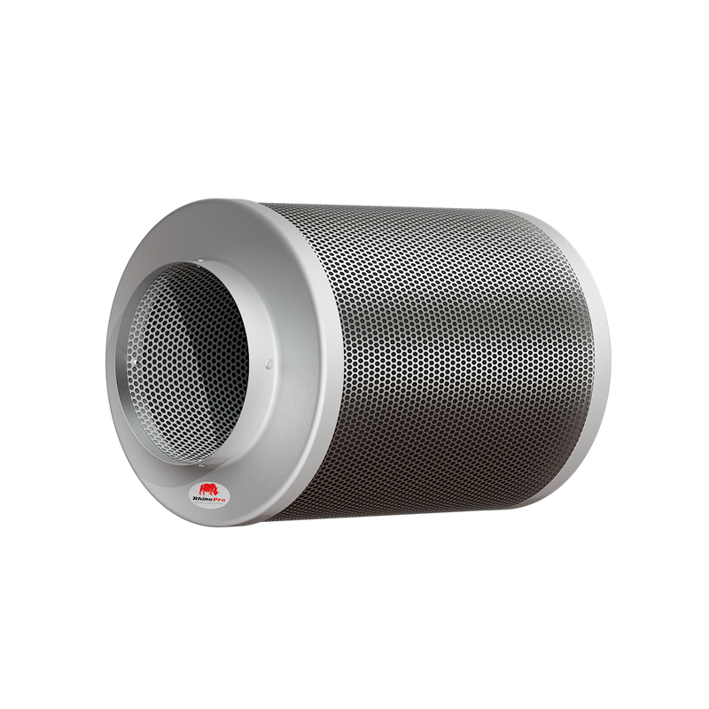 Filtre à charbon actif cylindrique Rhino Pro pour extraction d'air.