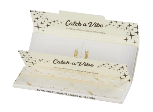 VIBES® Fatty with tips Rolling Papers – Blanco Blend – Single Piece