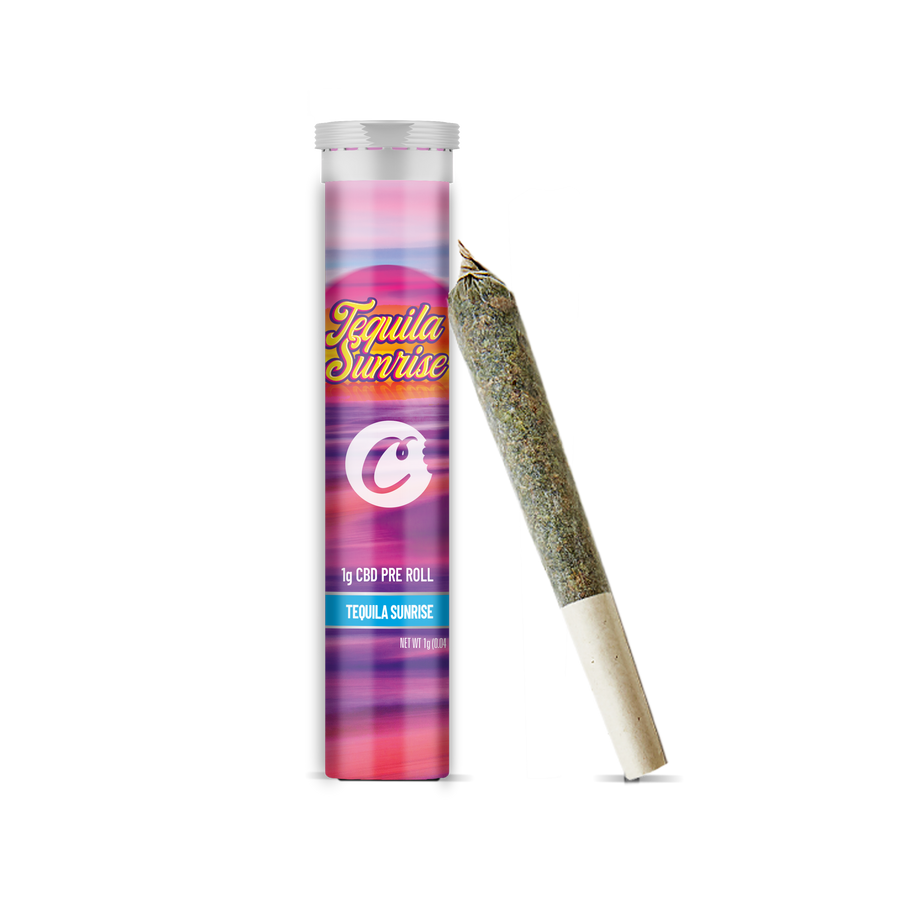 Tequila Sunrise CBD Preroll - Cookies