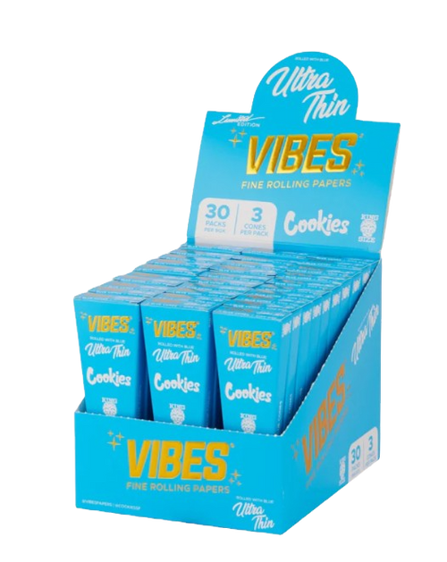 VIBES x COOKIES - King Size Slim Blue Cones