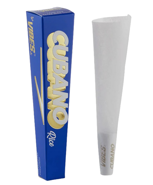 VIBES® Cubano Pre-Rolled Cones – Rice Blend – Single