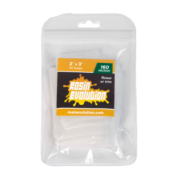 Press Bags (2″ × 3″) – 160 Micron – Rosin Evolution