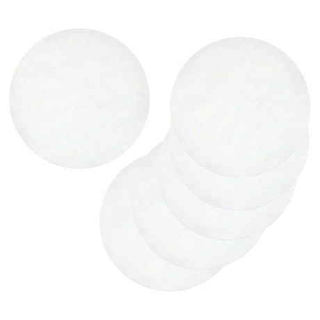 Papiers filtres Cannakan de 90 mm en cellulose, conditionnés en sachet.