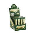 Boîte présentoir de cônes préroulés VIBES Cubano en mélange Organic Hemp, 24 pochettes d'un cône, emballage vert.