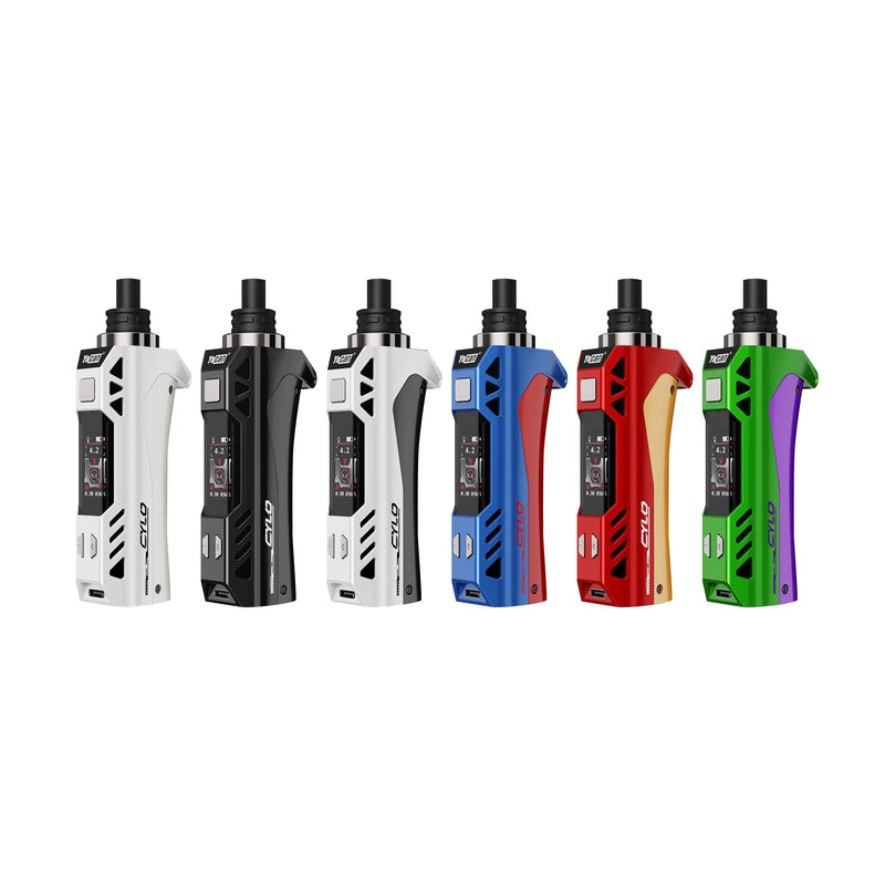 Le vaporisateur à concentrés Yocan Cylo photographié en pied.