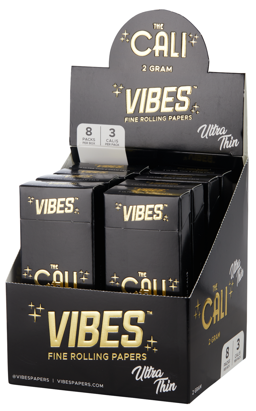 The Cali by VIBES™ Pre-Rolled Cones – 2 Gram – Ultra Thin Blend – Single