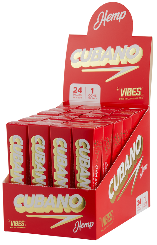 VIBES® Cubano Pre-Rolled Cones – Hemp Blend – Single