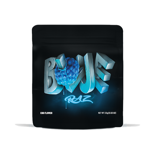 Blue Raz CBD Flower – 3.5g - COOKIES